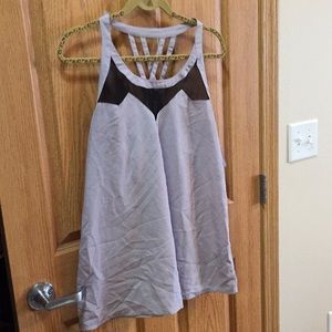 NWT Purple Dress Tank Top